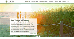 Desktop Screenshot of llw-law.com
